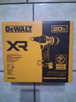 Dewalt 20v XR Brushless 3/16" rivet gun ( Tool Only)