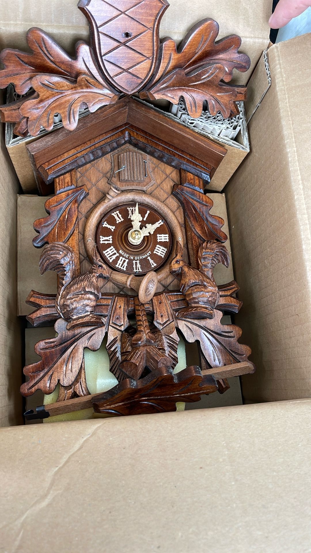 Vintage Herbert Herr German Cuckoo Clock