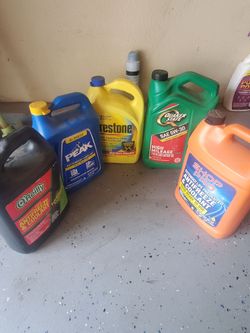 Automotive oil and antifreeze