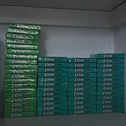 56 packs of sealed gum
