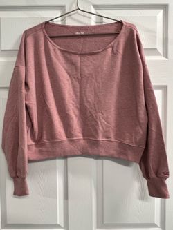 Garage Milan Italy Embroidered Pink Crewneck Sweatshirt - Size Medium - VGUC