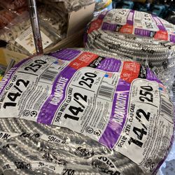 14/2 250ft Mc Cable Wire
