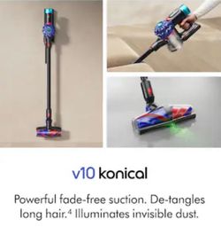 Dyson V10 Konical Anti-tangle Illuminating Cordless Vacuum Cordless Pet Stick Vacuum Cleaner