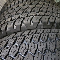 4 NEW GOODYEAR TIRES 265-70R17 ALL TERRAIN