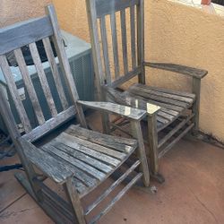 Wooden Rocking Chairs