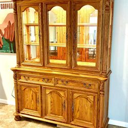 Oak Cabinet