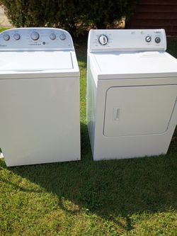 Whirlpool Washer and Dryer Set