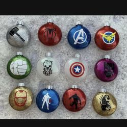 Marvel Ornaments