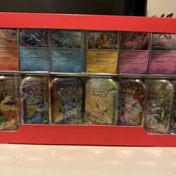 Pokemon Prismatic Evolution Costco mini tins