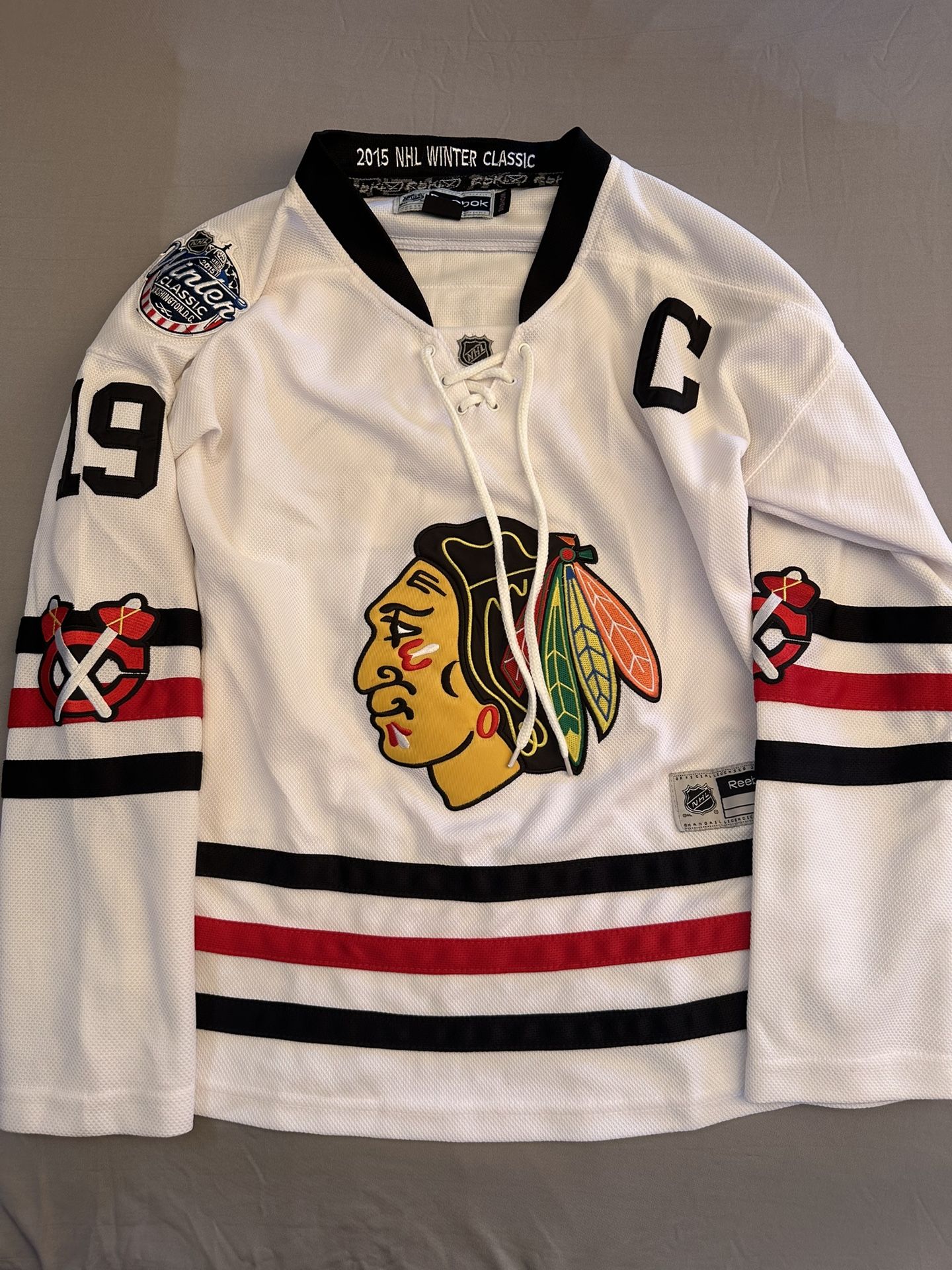 NHL 2015 Winter Classic Chicago Blackhawks Toews Reebok Womens Jersey