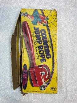 Pressman Counting Jump Rope Vintage Toy Box
