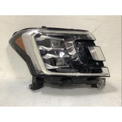 2018 2019 2020 2021 Ford Expedition LED Silver Trim Right HEADLIGHT USED OEM