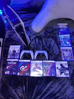 PlayStation 5 Disc Edition + 2 Controllers | Excellent Condition
