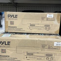 Pyle PREA86BTH Bluetooth Hybrid Stereo Home Pre-Amplifier 