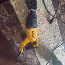 12amp Dewalt Corded Reciprocating Saw