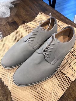 Grey men’s dress shoes size 10