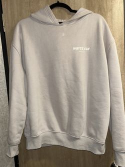 white fox hoodie