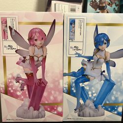 Re;Zero 1/7 Rem & Ram Jewel Princess Figure Set *NEW UNOPENED*