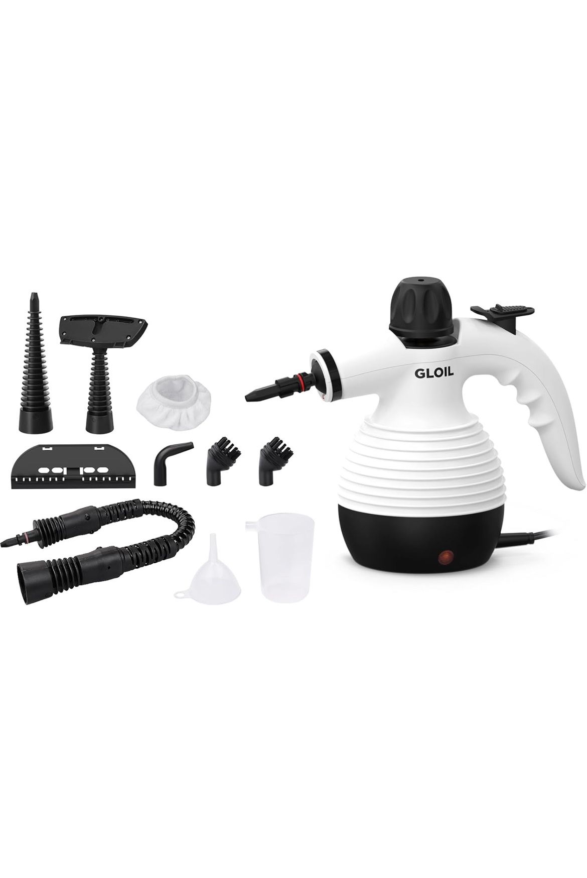 Handheld Steam Cleaner for home, Steamer for Cleaning, Multipurpose Portable Steam Cleaners Use with Safety Lock and 10 Accessory Kit to Remove Grime,