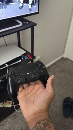 Ps5 wireless controller with sony headphones