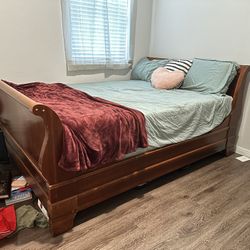 Solid Wood Queen Bed frame 