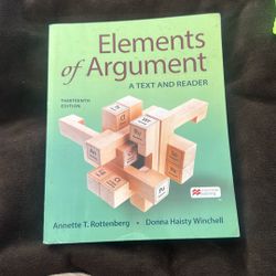 Elements Of argument