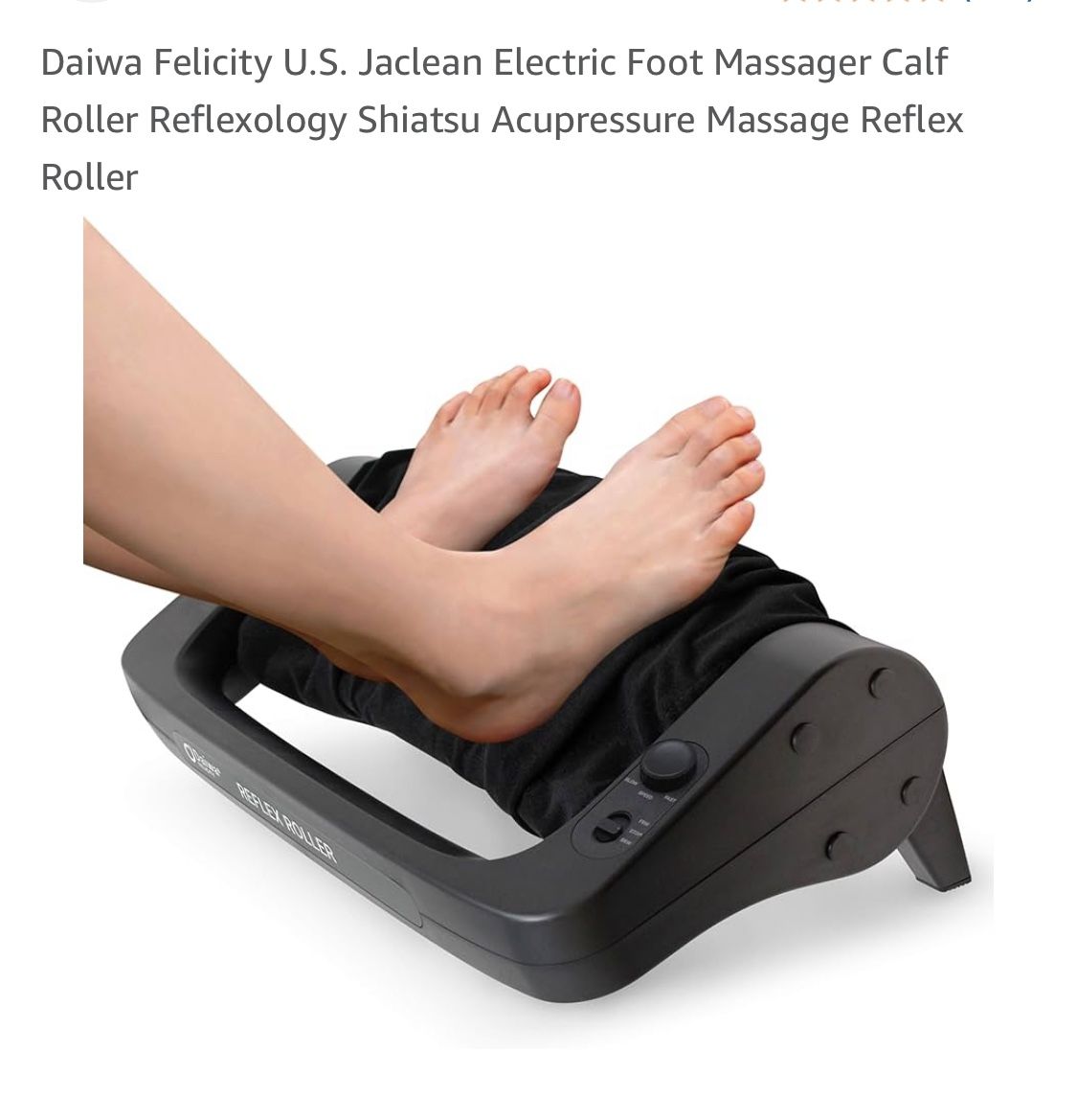 Daiwa Felicity U.S. Jaclean Electric Foot Massager 