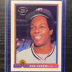 1991 Bowman 1967 Rod Carew Rookie Baseball Card #1