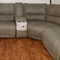 Grey Sectional Micro fiber Couch