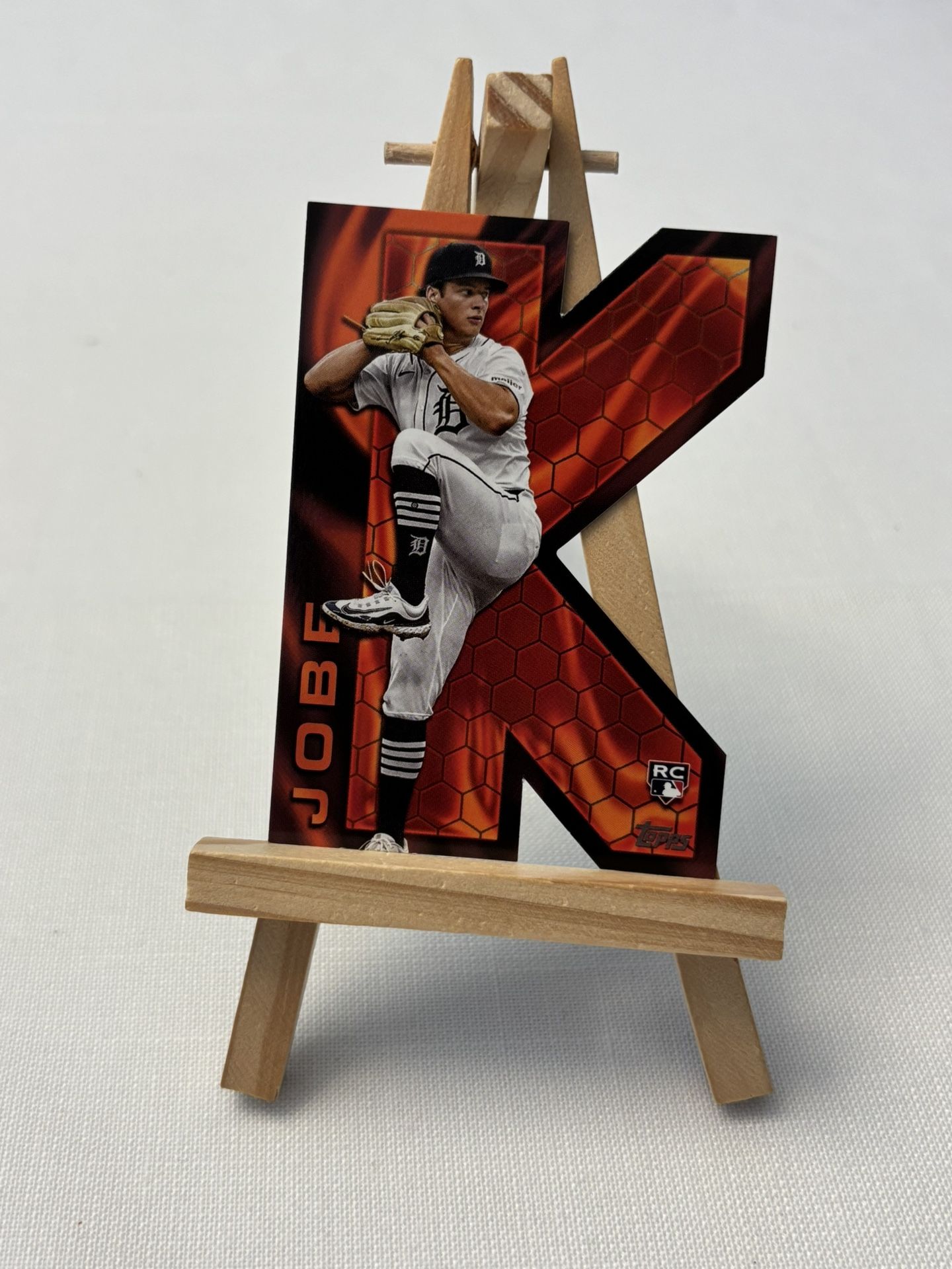 Jackson Jobe K Zone Rookie TIGERS Case Hit
