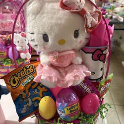Hello Kitty Easter bas