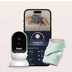 Owlet Baby Cam With Foot Monitor /dream Sock