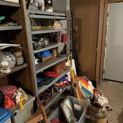 Metal Shelf Bulk Lot