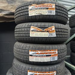 Set 205/70/16 Arroyo Brand New Tires Mounted And Balanced Montadas Y Balanciadas Gratis