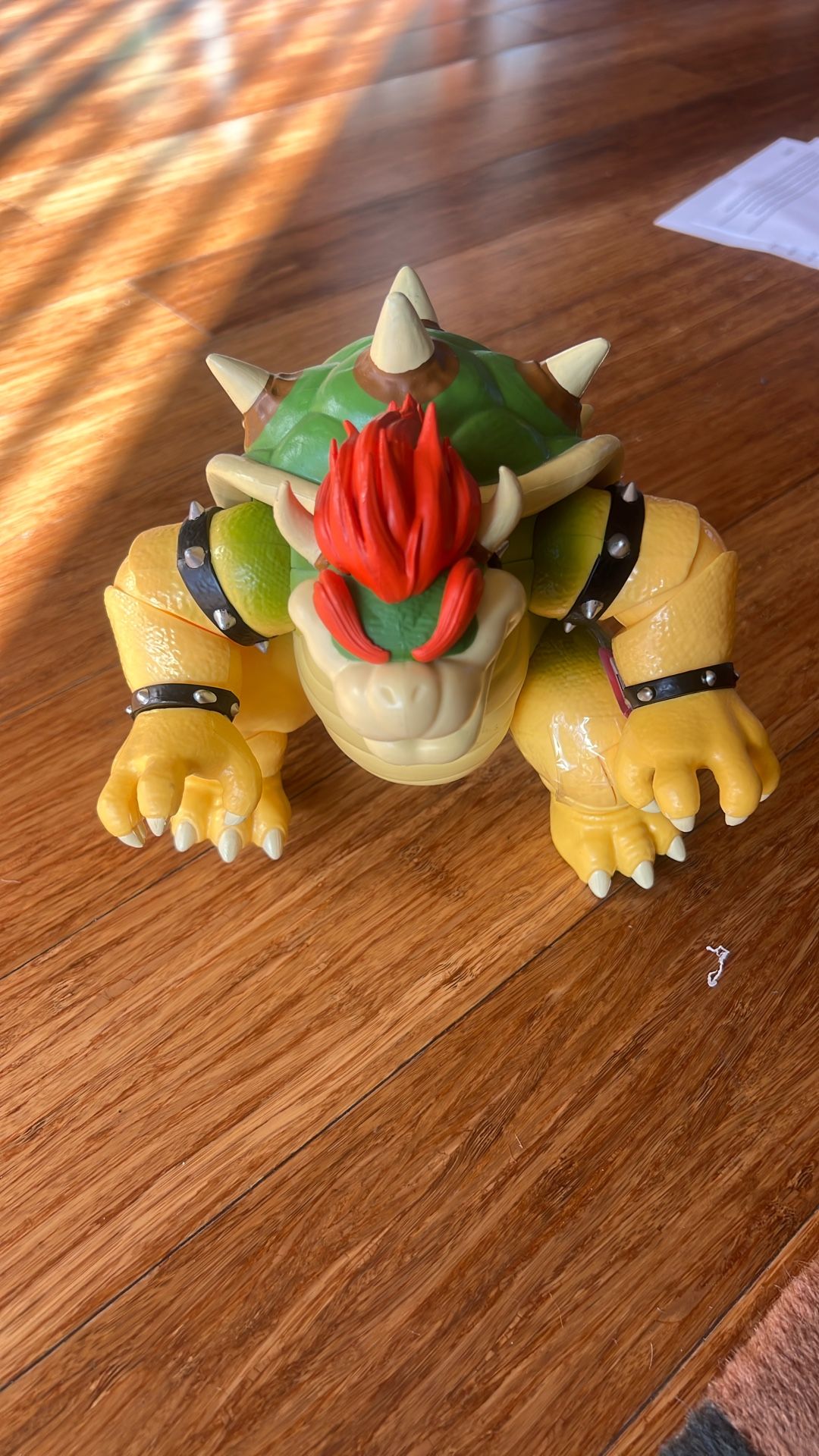 Nintendo The Super Mario Bros. Movie Bowser Figure with Fire Breathing Effect