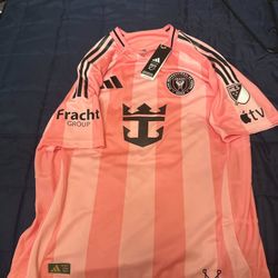 Inter miami 2025/26 Home Authentic Jersey #9 Suarez Size Large