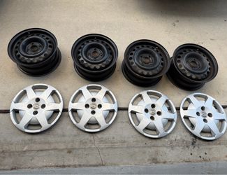 Free 4 14” Rims with covers included.