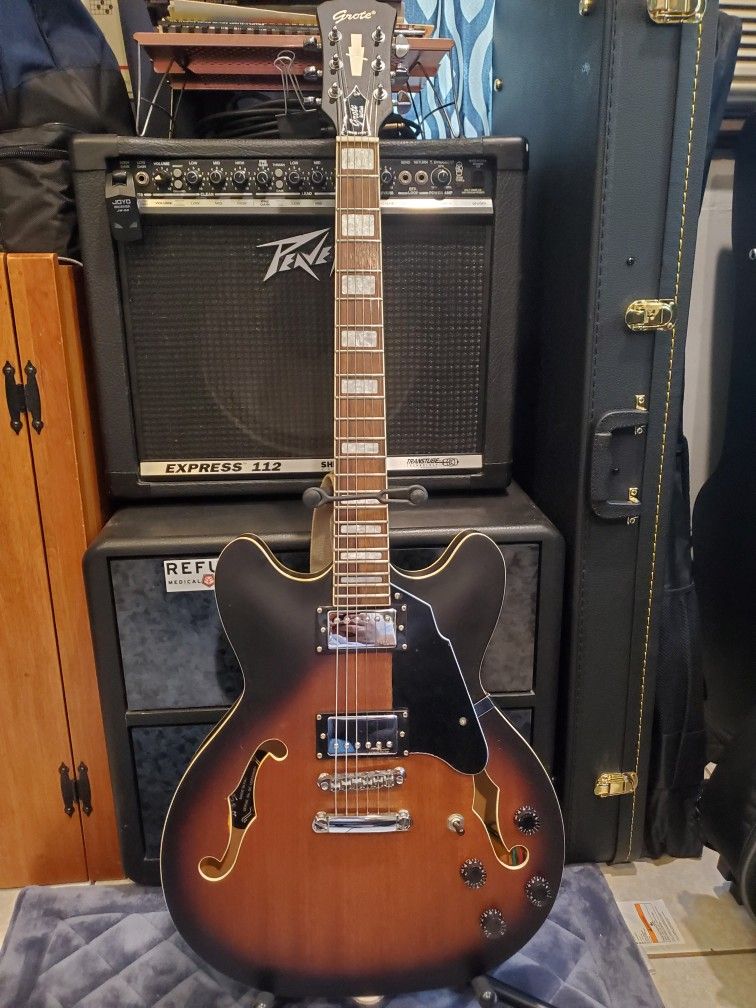 New Grote Semi-hollow Guitar