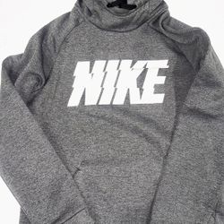 Nike Therma Hoodie Pullover Sweatshirt Gray