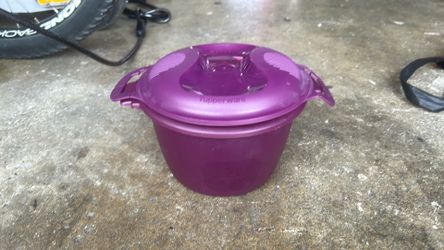 Free Tupperware rice maker