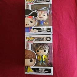 Funko Pop ,Movies  Goonies- Sloth And Mikey