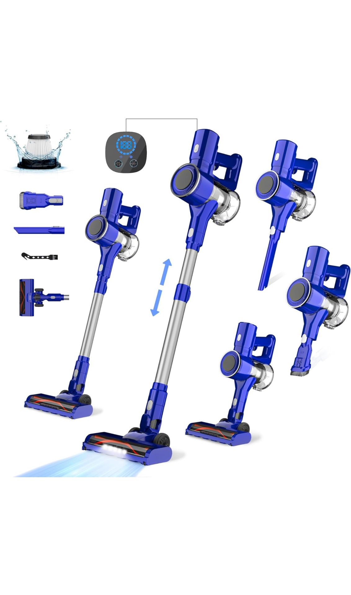 Hikins Cordless Stick Vacuum Cleaner 