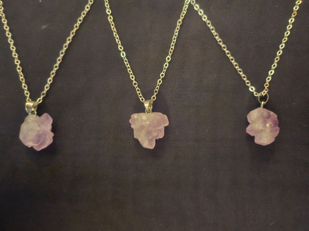 AMATHIST NECKLACES