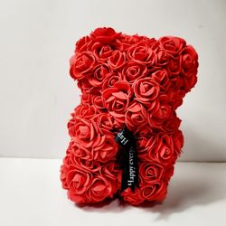 Valentine's Day Flower Foam Bear 