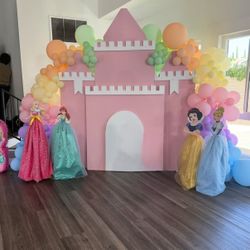 Castle Backdrop $100