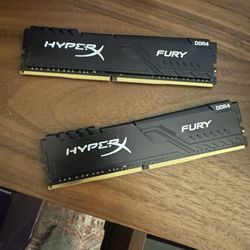 Hyper X Fury Ram 16 Gigs (2 X8)