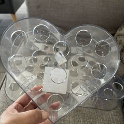 Acrylic Heart Shape Of Base