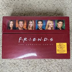 Friends The Complete Series Collection DVD 40 Disc Red Box Set Extras NEW Sealed