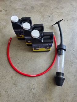 Head gasket combustion tester + 3 new fluid bottles