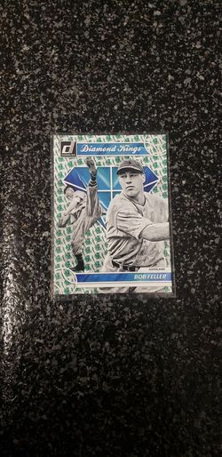 2023 BOB FELLER PANINI DIAMOND KINGS STATUE OF LIBERTY SP PARALLEL CARD